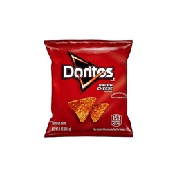[CDORITONACHCHUNI] TORTILLAS DORITOS / SABOR A QUESO NACHO / MARCA FRITO LAY / 28.3 g /  UNIDAD