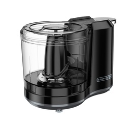 [HC150B] PICADOR ONE TOUCH NEGRO / MODELO HC150B / MARCA BLACK AND DECKER / 70 WATTS DE POTENCIA / CAPACIDAD DE 1,5 TAZAS / CUCHILLAS DE ACERO INOXIDABLE / CONTROL DE PULSO DE UN TOQUE / ORIFICIOS DE ACEITE