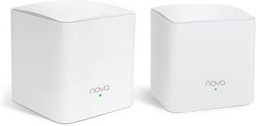 [MW5C-2PACK] SISTEMA 2 PACK WI-FI DE DOBLE BANDA AC1200 MESH (2.4GHZ Y 5GHZ) / 2 ANTENAS INTERNAS DE 3DBI / MESH WI-FI LE PERMITE CONECTAR HASTA 80 DISPOSITIVOS INALáMBRICOS / LOS NODOS CUBREN MáS DE 110 METROS CADA NODO / PAQUETE DE 2 LE BRINDA HASTA 230 METROS CUADRADOS DE ALCANCE WIFI / TECNOLOGíA MU-MIMO / PUERTOS GIGABIT / MARCA TENDA / MODELO MW5C-2PACK