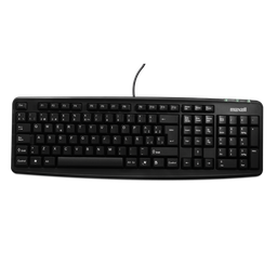 [KB-90] TECLADO BASICO CON NUMPAD, CON CONECTOR USB / MARCA MAXELL / MODELO KB-90