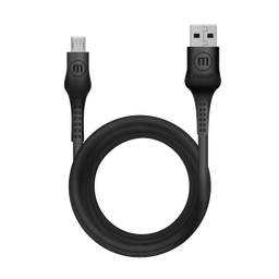[CB-JEL-MICRO-6FTWHT] CABLE USB A MICRO USB, 6 PIES (1.8 m) / MARCA MAXELL / MODELO JELLEEZ COLOR BLANCO