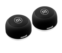 [BT-TWSBLK] MINI CORNETAS INALAMBRICAS BLUETOOTH, CON LUCES LED / MARCA MAXELL / MODELO BT-TWS NEGRO