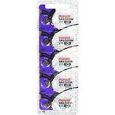 [BATX1SR626SW] BATERIAS ALCALINAS SR626SW LIBRE DE MERCURIO / UNIDAD / MARCA MAXELL