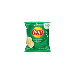 [CCHIPSLAYSONION] CHIPS DE PAPA / LAYS SABOR A CREMA DE CEBOLLA / 28.3 g / UNIDAD