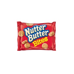 [CMININNUTTBUTT] MINI GALLETAS DE MANTEQUILLA DE MANI / NUTTER BUTTER BITES / NABISCO / 1 OZ / UNIDAD