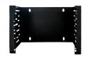 [01PT83] RACK ABIERTO DE PARED, 9U, COLOR NEGRO. MARCA METALNET