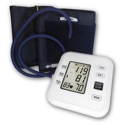 [TDB01] TENSIOMETRO DIGITAL// DE BRAZO// PUERTO USB// MONITORIZACION DE ARRITMIA// 4 BATERIAS AAA(NO INCLUYE)// MARCA VALEMEDIC