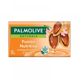 [CJABONPALMALMOND] 6 PACK PAQUETE DE JABON PALMOLIVE NATURALS / FUSION NUTRITIVA/ ACEITES DE ALMENDRA Y OMEGA