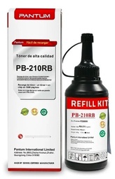 [CPB-210RB] KIT DE RECARGA PARA IMPRESORA PB-210R (COMPATIBLE CON P2500, P2506W, P2500W, P2502W, M6500, M6500NW, M6550, M6550NW, M6552NW, M6600, M6600NW, M6602NW) PANTUM