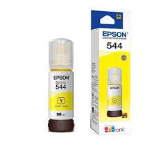 [CEPT544ORGY] TINTA T544 65ML COLOR YELLOW PARA L1110 L3110 L3210 L3150 L5190 MARCA EPSON / ORIGINAL