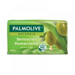 [CJABONPALMOLIVAPAQ96] 1 UND JABON PALMOLIVE NATURALS / SENSACION HUMECTANTE / OLIVA Y ALOE / JABON DE 100GR