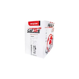 [CUTPCAT5METROD] CABLE UTP DE EXTERIOR POR METROS, EXTERIOR //CATEGORIA 5e// 70% COBRE, MARCA NEXCOM