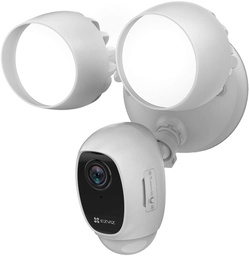 [CS-LC1C-A0-1F2WPFRL(2.8mm)(white)] CÁMARA DE SEGURIDAD LC1C CON REFLECTOR EXTERIOR / RESOLUCIÓN 1080P / VISIÓN NOCTURNA HASTA 25M / FOCOS PIR ACTIVADOS POR MOVIMIENTO / CONVERSACIONES BIDIRECCIONALES / SIRENA INCORPORADA 100DB / SOPORTE MICROSD HASTA 256GB / 2000 LÚMENES DE BRILLO / FOCOS Y CÁMARA AJUSTABLES / 270 GRADOS DEL SENSOR PIR / CONEXIÓN WIFI / 256GB DE MEMORIA INTEGRADA / COLOR BLANCO / MARCA EZVIZ / 	CS-LC1C-A0-1F2WPFRL(2.8mm)(O-STD)(white)