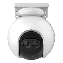 [CS-C8PF-A0-6E22WFR(2.8mm)(12mm)] CÁMARA WIFI PTZ DE DOBLE LENTE / RESOLUCIÓN 1080P / ZOOM MIXTO 8X / VISUALIZACIÓN DE IMAGEN EN IMAGEN / COBERTURA PANORÁMICA 360 / AUDIO BIDIRECCIONAL / VISIÓN NOCTURNA DE HASTA 30 M / ADMITE MICROSD DE HASTA 512 GB / PUERTO RJ45 Y CONEXIÓN WIFI | MARCA EZVIZ