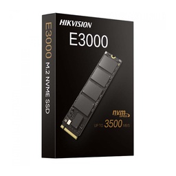 [HS-SSD-E3000/1024G] UNIDAD DE ESTADO SOLIDO (SSD) DE 1024GB // FORMA: M.2/PCIe Gen 3x4/NVMe// 2.5 PULGADAS // PERFORMANCE EXTREMO // VELOCIDAD DE LECTURA: 3476 MB/S // VELOCIDAD DE ESCRITURA: 3137 MB/S // MARCA HIKVISION