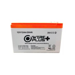 [WP-BAT12V-12A] BATERIA 12V 12Ah | MARCA WIRE PLUS+