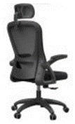[CHR189BLK] SILLA EJECUTIVA MILAN / SOPORTE LUMBAR, BRAZOS Y REPOSA CABEZA / LEVANTAMIENTO NEUMÁTICO / COLOR NEGRO / MARCA ELEDO