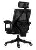 [CHR960BLK] SILLA EJECUTIVA PRESIDENCIAL BEIJING / SOPORTE LUMBAR, BRAZOS Y REPOSA CABEZA / LEVANTAMIENTO NEUMÁTICO, INCLINACIÓN AJUSTABLE / COLOR NEGRO / MARCA ELEDO