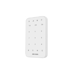 [DS-PK1-E-WB(O-STD)] TECLADO LED INALAMBRICO / TIPO DE BATERÍA: CUATRO PILAS AA / FUENTE DE ALIMENTACIÓN: SUMINISTRO DE BATERÍA / HUMEDAD DE FUNCIONAMIENTO: 10% A 90% (SIN CONDENSACIÓN) /  TEMPERATURA DE OPERACIÓN: -10 °C A +55 °C (-4 °F A +122 °F) / DURACIÓN DE LA BATERÍA: TIEMPO DE ESPERA MÁS DE DOS AÑOS / FRECUENCIA DE RADIOFRECUENCIA: 433 MHZ / MODULACIÓN DE RADIOFRECUENCIA: 2GFSK / DISTANCIA DE RADIOFRECUENCIA: 900M (ÁREA ABIERTA) / MÉTODO DE INSTALACIÓN: MONTAJE CON TORNILLOS  / MODELO DS-PK1-E-WB / MARCA HIKVISION