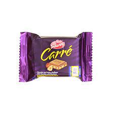 [CARREMINIAVE25G] CHOCOLATE CARRE / MINI AVELLANAS / 25 G / MARCA SAVOY