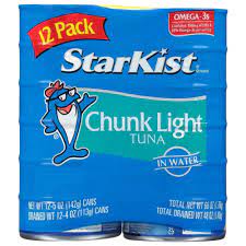 [ATUNSTARKIST12PK] ATUN EN AGUA | 141 GR | MARCA STARKIST | 12 UND