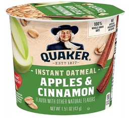 [AVENAEXPMANCAN] AVENA INSTANTANEA EXPRESS / MANZANA Y CANELA / 48 G / MARCA QUAKER