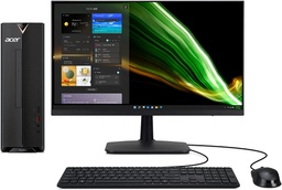 [XC-1660G-UW94] COMBO COMPUTADORA ACER ASPIRE | CPU INTEL CORE I3-10105 4 NUCLEOS (HASTA 4.4 GHz) | 8GB RAM DDR4 2666MHz | 256GB SSD | MONITOR DE 23.8” FHD | INTEL UHD GRAPHICS 630 | BLUETHOOTH 5.2 | COMPATIBLE CON WIFI 6 | USB TIPO C X 1, USB TIPO A 3.2 X 1, USB TIPO A X 2, USB 2.0 X 4, HDMI X 2 | INCLUYE MOUSE Y TECLADO | WINDOWS 11 | MODELO XC-1660G-UW94 | MARCA ACER