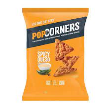 [POPCORNERSSPICYQUESO] POP CORNERS / SABOR SPICY QUESO / 28.3 GR
