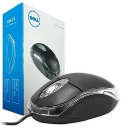 [XM-01] MOUSE ALAMBRICO / TRES (3) BOTONES / CONECTIVIDAD: USB / TECNOLOGIA: OPTICA / MARCA DELL