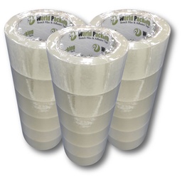 [CE48X90MTSP] SIXPACK (6 UND) CINTA DE EMBALAJE 48MM X 90 MTS// 36 ROLLOS // MARCA WORLD PACKING