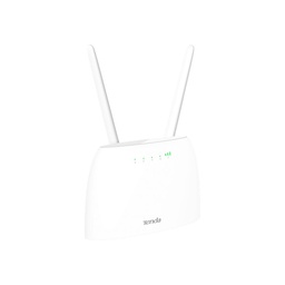 [4G06] ROUTER LTE 4G | 300 MBPS | COMPATIBLE CON MOVISTAR, DIGITEL Y MOVILNET | PUERTOS: WAN X 1, LAN X 1, RJ11 X 1 | SOPORTA HASTA 32 DISPOSITIVOS | ESTANDAR 802.11B/G/N | 2 ANTENAS | MODELO 4G06 | MARCA TENDA
