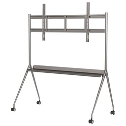 [DS-D5ABKY2-S] BASE MOVIL PARA PANTALLA LED HIKVISION | SOPORTA PANTALLAS 55”, 65”, 75” | CAPACIDAD DE HASTA 85KG | CUERPO DE ACERO SPCC | COLOR GRIS PLATA | MARCA HIKVISION