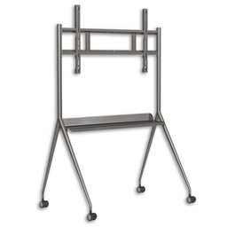 [DS-D5ABKY2-B] BASE MOVIL PARA PANTALLA LED HIKVISION | SOPORTA PANTALLAS 86” | CAPACIDAD DE HASTA 135KG | CUERPO DE ACERO SPCC | COLOR GRIS PLATA | MARCA HIKVISION