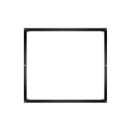 [DS-DL226448W] SOPORTE ESTÁNDAR PARA MODULOS LED DE INTERIORES | MATERIAL AL6063 | TAMAÑO 1.320 X 1.010 X 80 MM | COLOR NEGRO |