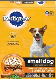 [PEDCP159KG] SACO DE PERRARINA 1.59 KG / PARA PERROS DE RAZA PEQUEÑA ADULTOS, SABOR A CARNE Y POLLO / MARCA PEDIGREE