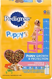 [CPRP159KG] SACO DE PERRARINA CACHORROS / BOLSA DE 1.59 KG / SABOR A POLLO Y VEGETALES / MARCA PEDIGREE.