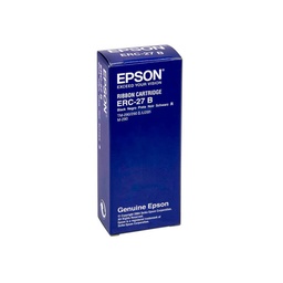 [ERC-27B] CINTA ERC-27 B PARA IMPRESORAS TM-290 / 290 II,  U295,  M-290, NEGRA. MARCA EPSON