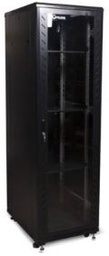 [OL-AS6842-VS] RACK PISO CERRADO CON PUERTA FRONTAL DE VIDRIO Y PUERTA TRASERA SOLIDA, 42U, 600X800x2054MM. MARCA ONLINK