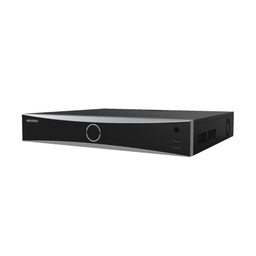 [DS-7716NXI-K4/16P(STD)] NVR 12 MEGAPIXEL (4K) / 16 CANALES IP / ACUSENSE (EVITA FALSAS ALARMAS) / RECONOCIMIENTO FACIAL / 4 BAHÍAS DE DISCO DURO / HDMI EN 4K / ENTRADA Y SALIDA DE ALARMAS / COMPRESIÓN DE VÍDEO: H.265+ / H.265 / H.264+ / H.264 / SOPORTA MOUSE USB PARA OPERAR (INCLUIDO) / SOPORTA 4 HDDS DE HASTA 10TB. (NO INCLUIDO) / SOPORTA BÚSQUEDA DE AGENDA EN FORMA LOCAL Ó REMOTA / SOPORTA TECNOLOGÍA ANR CON CÁMARA IP HIKVISION CUANDO LA RED ESTA DESCONECTADA / SOPORTA DDNS (HIK-CONNECT, DYNDNS, NO-IP, ETC) / SOPORTA HIK-CONNECT P2P (HIK-CONNECT) / MARCA HIKVISION