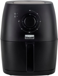 [AIRFRY3-7BELLAP] FREIDORA DE AIRE ELÉCTRICA 3,7 CUARTOS /COLOR NEGRO / TEMPORIZADOR DE 60 MINUTOS CON ALERTA / TEMPERATURA AJUSTABLE DE 155 A 400 GRADOS / CESTA EXTRAÍBLE / GUÍA DE TEMPERATURA / POTENCIA: 1300W / MARCA BELLA PRO