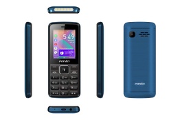 [PANITAAZUL] TELÉFONO INTELIGENTE PANITA | SISTEMA OPERATIVO KAIOS | PANTALLA QVGA DE 2.4” | CÁMARA PRINCIPAL VGA | PUERTOS MICROSD HASTA 32GB | ENTRADA MICRO USB | JACK 3.5MM | DUAL SIM | TECNOLOGÍA 3G | BATERÍA 1000 MAH | WIFI | RADIO FM | COLOR AZUL | MARCA LOGAN