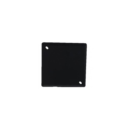 [TAPACIEGA4X4NE] TAPA CIEGA NEGRA PVC 4X4