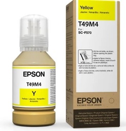 [T49M4] TINTA YELLOW DE SUBLIMACION T49M4 | PARA IMPRESORA DE SUBLIMACION EPSON SUCRECOLOR F170-F570 | MARCA EPSON