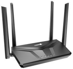 [L-WRAC4A1W3L-D] ROUTER INALAMBRICO AC1200 | MODELO LOG-AC1200 | DOBLE BANDA, VELOCIDAD DE 1.2 GBPS (300 MBPS @ 2.4 GHZ Y 867 GHZ @ 5 GHZ | COMPATIBLE CON ESTÁNDAR WIFI IEEE 802.11 B/G/N/AC | 4 ANTENAS EXTERNAS DE 5DBI | PROTECCIÓN WPA/WPA2 | CONTROL PARENTAL | TECNOLOGIA MU-MIMO | INTERFAZ: 1 PUERTO WAN, 3 PUERTO LAN | MARCA LOGAN