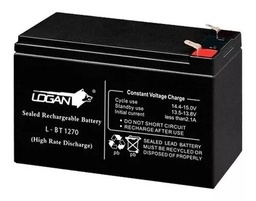 [L-BT129-K] BATERÍA DE USO GENERAL DE 12 VOLTIOS | CAPACIDAD DE 9.0 AH | TEMPERATURA 25°C / 77°F | CONSTRUCCIÓN VRLA (BATERÍA SELLADA, LIBRE MANTENIMIENTO) | MARCA LOGAN