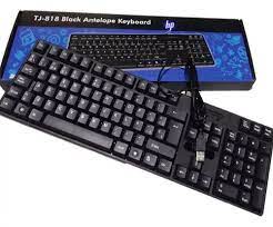 [TJ818] TECLADO EN ESPAÑOL// COLOR NEGRO // MODELO TJ818