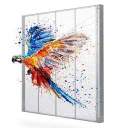 [DS-D4239TI-SHC] LED TRANSPARENTE DE ALTA LUMINOSIDAD / GABINETE ESTANDARIZADO PARA INSTALACIÓN FLEXIBLE / SELECCIÓN Y DISEÑO DE MATERIALES ORIENTADOS A LA PERMEABILIDAD / BRILLO PERSONALIZABLE SEGÚN ESCENARIOS ESPECÍFICOS / FUNCIONA SILENCIOSAMENTE CON MENOR CALOR Y DISIPACIÓN DE CALOR EFECTIVA / DIFERENTES DIMENSIONES PARA EMPALMES FLEXIBLES: 1 M × 1 M, 1 M × 0.75 M, 0.75 M × 1 M, 0.75 M × 0.75 M, 1 M × 1.25 M, 1.25 M × 1 M / PESO 15 KG/㎡ / IP43 / FRECUENCIA DE CUADRO 60 HZ / TEMPERATURA DE TRABAJO -10 ℃ A 65 ℃ / MARCA HIKVISION.