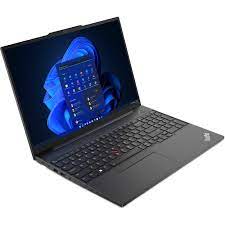 [21JN003XUS] LAPTOP THINKPAD E16 GEN 1 // PANTALLA TÁCTIL WUXGA DE 16 PULGADAS // INTEL 13ª GENERACIÓN I7-1355U // 16 GB RAM // 512 GB PCIE SSD, IPS // HUELLA DIGITAL // WI-FI 6 // CÁMARA WEB 1080P // MARCA LENOVO