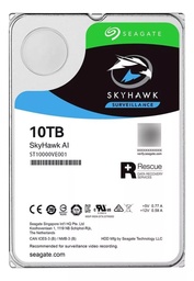 [ST10000VE001] DISCO DURO INTERNO DE 10 TB | 3.5 PULGADAS SATA | SATA 6 GB/S | TECNOLOGIA DE GRABACIÓN: CMR | 256 MB CACHÉ | RENDIMIENTO CON TECNOLOGIA IA | PARA DVR, NVR SISTEMA DE CÁMARA DE SEGURIDAD CON MEJORAS CON IA | MODELO ST10000VE001 | MARCA SEAGATE