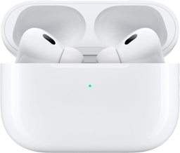 [MQD83AM/A] AIRPODS PRO | 2DA GENERACIÓN | CANCELACIÓN ACTIVA DE RUIDO | 2 MICROFONOS CON TECNOLOGIA BEAMFORMING | BLUETOOTH 5.3 | CONTROL TACTIL | INTERFAZ USB C | IP54 | MARCA APPLE